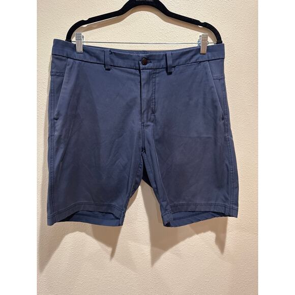 Mens Lululemon Blue Commission shorts size 34 - Picture 1 of 4